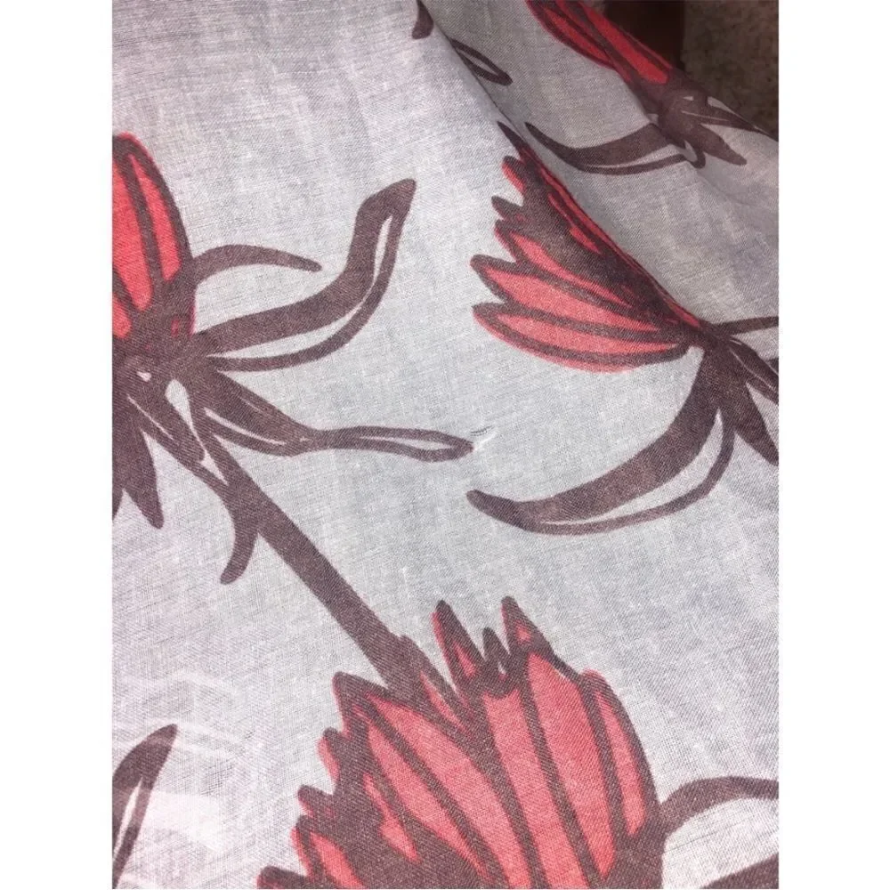 India Hicks Crown Imperial Scarf - Poppy Red